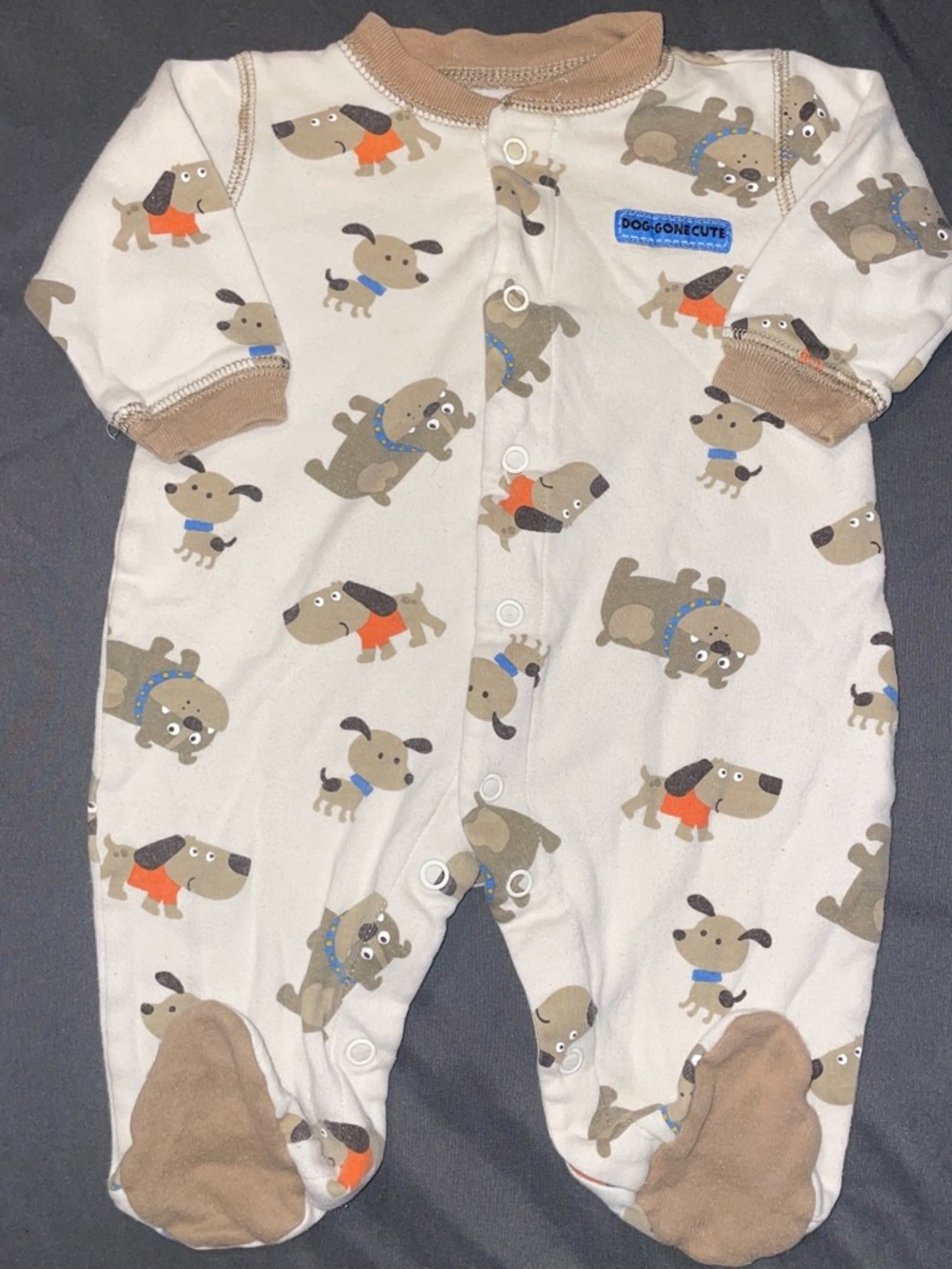 Vintage baby boy sleeper